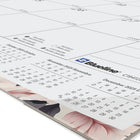 Blueline 2026 Floral Monthly Desk Pad - 22" x 17" - Bilingual-One month per sheet with one block per day
