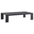 Modway Tahoe Outdoor Patio Powder-Coated Aluminum Coffee Table - Grey-Outdoor Patio Coffee Table