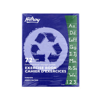 Hilroy Exercise Book Interlined Recycled - 9-1/8" x 7-1/8" - 72 Pages-Hilroy makes it easier for students and teachers to identify the correct subject with a different lightweight colour cover for different rulings