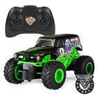Monster Jam 1:24 Scale Monstrer Truck RC - Assorted Colours-OFFICIAL EL TORO LOCO: This realistic 1:24 scale RC is built for Monster Jam action! Perform epic stunts, crazy crashes and brutal bashes! 5 AAA batteries not included (2 for controller, 3 for truck).