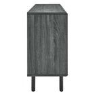 Modway Kurtis 59" Sideboard - Charcoal-Non-Marking Foot Pads
