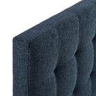 Modway Lily Upholstered Full Size Headboard - Navy Chenille-Assembly Required