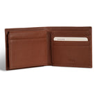 Champs Onyx Leather Top Wing Wallet - Brown-Double Bill compartment