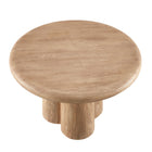Modway Tori 31" Indoor/Outdoor Round Coffee Table - Oak-Assembly Required