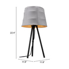 Zuo Mozzi Table Lamp - Grey/Black-6