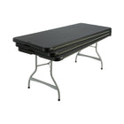 Lifetime  Premium Commercial 6' Foldable Table - Black-Tables Nest Together Saving Storage and Transportation Space