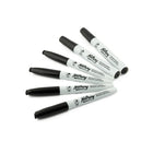 Hilroy Permanent Markers Variety Pack - Low Odour Ink - Black - 2 Chisel - 2 Fine - 2 Ultra Fine - 6 Set-8