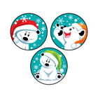 TREND Winter Bears/PepBEARmint Stinky Stickers - 6 Packs of 48-Each sticker 1-1/4" diameter.