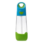 b.box - Tritan Drink Bottle - 600ml - Ocean Breeze-Unique triangle shape easy for kids to grip
