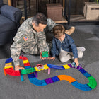 Picasso Tiles Race Track Building Blocks - 30-Piece Set-8