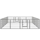PawHut Heavy Duty Metal Dog Playpen - 31.5" H-An excellent romping ground and can also work as a partition