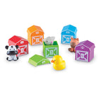 Learning Resources Peekaboo Learning Farm - Set of 10-LEARNING THAT GROWS WITH YOU: GROWS with you from imaginative puppet play to early math and color recognition