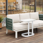 Zuo Friss End Table - White-Maximum Weight Capacity: 110