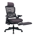 TygerClaw High Back Ergonomic Office Chair with Headrest-The entire chair is made of supportive black mesh to keep you cool and comfortable all day long
