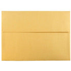 JAM Paper A7 Metallic Invitation Envelopes - 5.25" x 7.25" - Stardream Gold - 25 Pack -Colour: Stardream Gold
