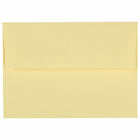 JAM Paper A9 Coloured Invitation Envelopes with Peel & Seal Closure - 5 3/4 x 8 3/4 - Canary Yellow - 100 Pack-This envelope is fashioned from 60lb paper, has a smooth finish, and a Peel & Seal adhesive strip closure!