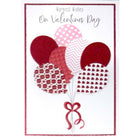 Mill Brook Studio Valentine's Day Greeting Cards & Envelopes - 5-3/8" x 7-3/4" - Warm Wishes - Balloons - 18 Pack-Premium quality greeting cards