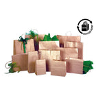 Eddie's Hang-Up Display Ltd. 100% Recycled Kraft Shoppers  - 16" W x 6" D x 12" H - 250 Pack-Kraft