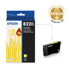Epson T822 Ink Cartridge - High Capacity - Yellow-Worry-free handling - smudge, fade and water resistant prints 