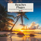 DateWorks 2026 16-Month Mini Wall Calendar - 7" x 7" - Beaches - Bilingual-7.00" x 7.00"