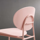 Modway Palette Dining Side Chair - Pink - 2 Pack-Comes Fully Assembled
