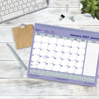 Blueline 2027 Monthly Wall Calendar - 11" x 8-1/2" - Bilingual-14-month reference calendar on each sheet