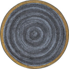 Joy Carpets Feeling Natural Area Rug- 7'7" Round - Slate-Manufactured with premium WearOn Nylon for lasting beauty and durability in high-traffic areas