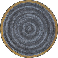 Joy Carpets Feeling Natural Area Rug- 7'7" Round - Slate-Manufactured with premium WearOn Nylon for lasting beauty and durability in high-traffic areas