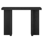 Hudson&Canal Dimitra 42"W Console Table - Black Grain-Table is made of high-quality and durable MDF materials