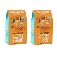 Montezuma’s Dear Dairy Vanilla Clotted Cream Fudge - 150 g - 2 Pack-Traditional vanilla fudge made with clotted cream.