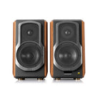 Edifier S1000MKII Audiophile Active Bookshelf 2.0 Speaker with Multiple Inputs Connection - Brown-Supports digital audio signal with a sample rate up to 24BIT/192KHZ