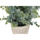 Monarch Specialties 13" Artificial Indoor Eucalyptus Grass - White Pots - Brown Pots - Set of 2-No assembly required and backed by a 5 year limited warranty against manufacturer defects for your convenience