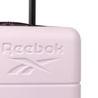 Reebok The Captain Collection Hardside 21.5" Carry-On Luggage - Hot Pink-Double 360-degree spinner wheels for precise control and smooth, quiet rolling (8 wheels)