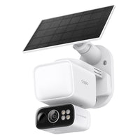 TP-Link Tapo C615F KIT Solar-Powered Floodlight Pan/Tilt Security Camera Kit-All-in-One Floodlight and Camera