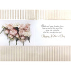 Rosedale Gold Mother's Day Greeting Cards/Envelopes - 5-1/2" x 8" - Pink Flowers - 6 Pack-Printed on premium uncoated paper