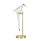 Plata Import Origami Table Lamp-PVC and Iron Material