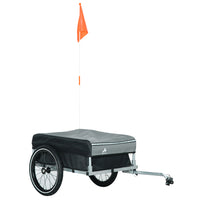 Aosom Outdoor Bike Trailer with Triple Safety-Universal hitch for quick and easy attachment to back cycle wheel 
