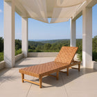 Zuo Breath Chaise Lounge - Brown-Seating Capacity: 1