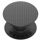 Popsockets PopGrip Knurled Texture - Black-Now wireless charging compatible through easy removal of the PopTop