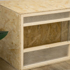 PawHut 58 gal. Reptile Terrarium with Sliding Doors - Natural-Colour: Nature Wood Finish 