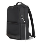 Champs Onyx Daily Nylon Backpack - Black-Adjustable air-mesh shoulder straps