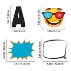 Royal Brites Make A Poster Kit - 22" x 28" - 163 Pack-Water and fade resistant