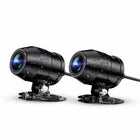 Vantrue F1 4K Dual Motorcycle Dash Cam with 64 GB SD Card-Dual recording captures front and rear footage in 4k and 1080p at 30fps delivering clear and detailed video during rides