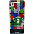 FIFA WORLD CUP 2026 Keychains - Assorted-Hardware: Equipped with both a traditional split key ring and a spring-loaded lobster clasp for versatile attachment