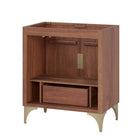 Modway Daylight 30" Bathroom Vanity Cabinet - Walnut-Assembly Required