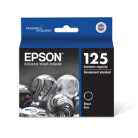 Epson T125 Ink Cartridge - Standard Capacity - Black-Get standard-yield capacity per ink cartridge while enjoying cost savings