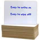 Flipside Products Two-Sided Dry Erase Board, 5" x 7", Pack of 24-Great for lockers or file cabinets with adhesive magnetic strips added (not included)