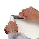 SECO Snap Poster Frame Case - 11 x 14 Inches - Silver-Posters are kept clean behind a UV resistant, anti-glare PVC front sheet