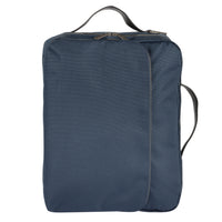 Gry Mattr Convertible Briefcase - Blue-Material: Polyester