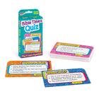TREND Bible Times Quiz Challenge Cards -Two-sided quiz cards feature answers on reverse.